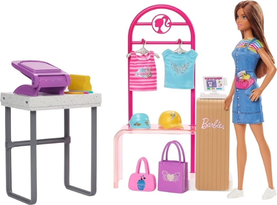 Imagine BARBIE SET BARBIE MAGAZINUL DE IMPRIMAT