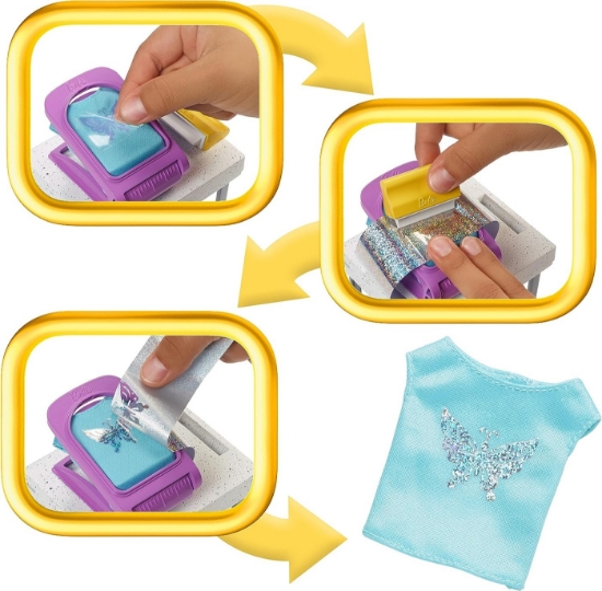 Imagine BARBIE SET BARBIE MAGAZINUL DE IMPRIMAT