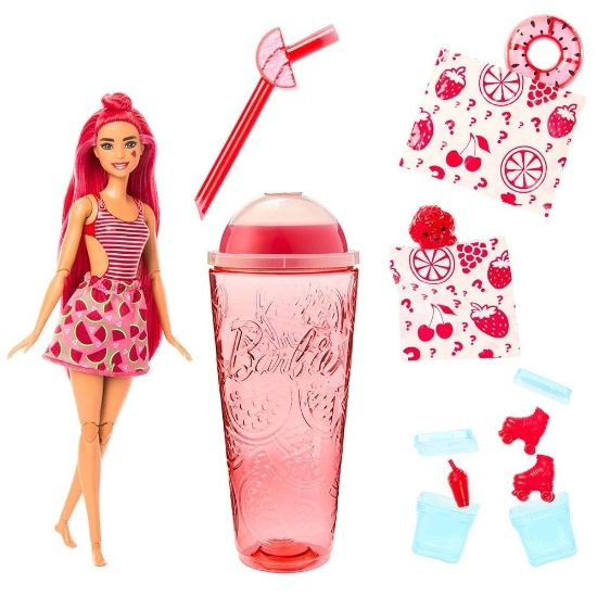 Imagine BARBIE POP REVEAL PAPUSA BARBIE WATERMELON