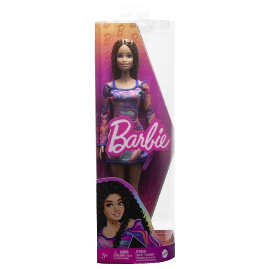 Imagine PAPUSA BARBIE FASHIONISTA SATENA CU PISTRUI