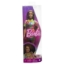Imagine PAPUSA BARBIE FASHIONISTA SATENA CU ROCHIE CU IMPRIMEU GOOD VIBES
