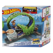 Imagine Hot Wheels City pista inamicilor pizzerie