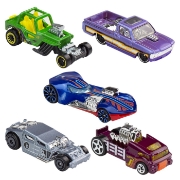 Imagine SET 5 MASINI HOT WHEELS EXPOSED ENGINES