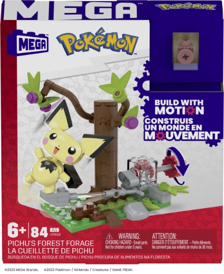 Imagine POKEMON MEGA SET DE CONSTRUCTIE FORAJELE FORESTIERE ALE LUI PICHU
