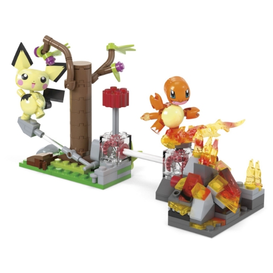 Imagine  Pokemon Mega set de construcție Forajele forestiere ale lui Pichu