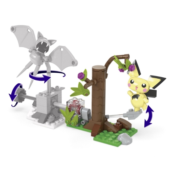 Imagine  Pokemon Mega set de construcție Forajele forestiere ale lui Pichu