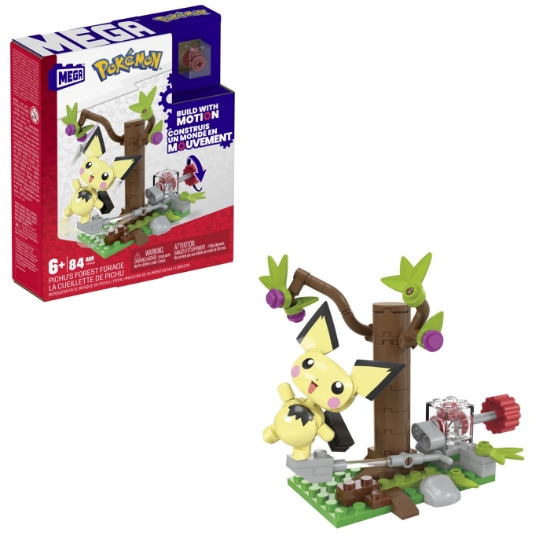 Imagine  Pokemon Mega set de construcție Forajele forestiere ale lui Pichu