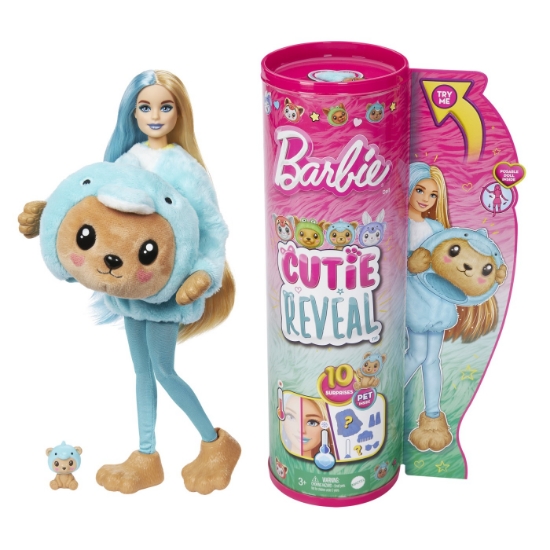 Imagine BARBIE PAPUSA BARBIE CUTIE REVEAL DELFIN URS