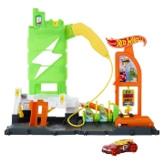 Imagine Hot Wheels City benzinărie