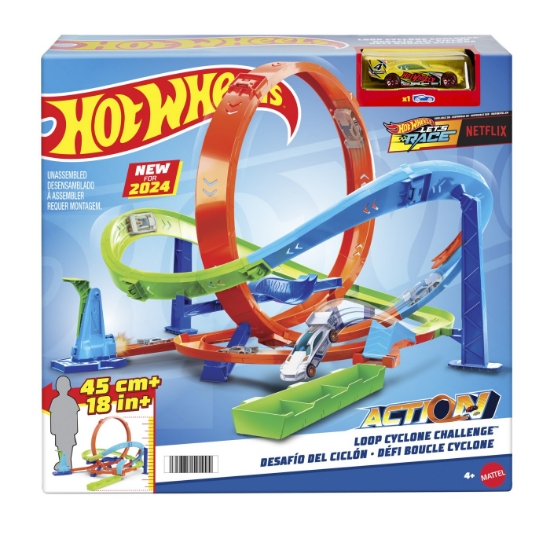 Imagine Hot Wheels Action Set Provocarea Ciclonului
