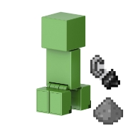 Imagine MINECRAFT CRAFT A BLOCK FIGURINA CREEPER 8CM