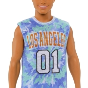 Imagine BARBIE PAPUSA BAIAT FASHIONISTAS SATEN CU UN PICIOR CU PROTEZA