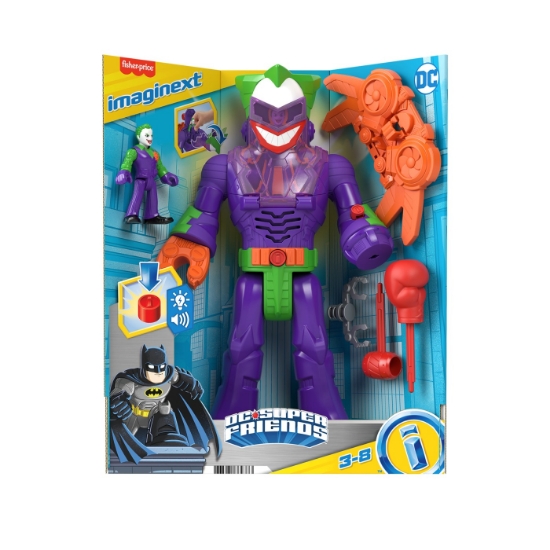 Imagine FISHER PRICE IMAGINEXT DC SUPER FRIENDS ROBOT JOKER 30CM