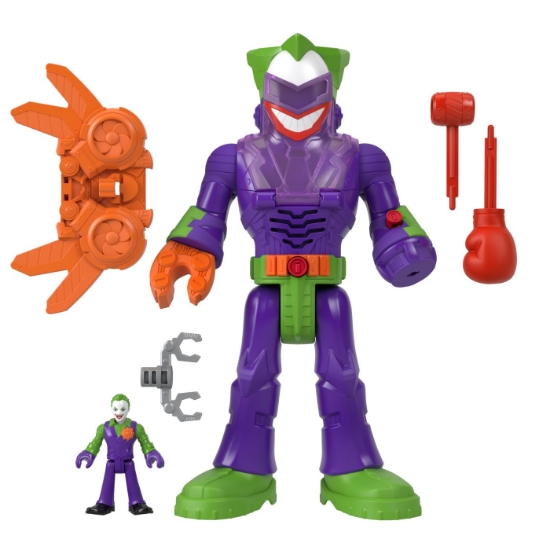 Imagine FISHER PRICE IMAGINEXT DC SUPER FRIENDS ROBOT JOKER 30CM