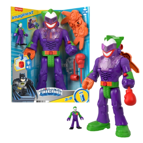 Imagine FISHER PRICE IMAGINEXT DC SUPER FRIENDS ROBOT JOKER 30CM