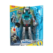 Imagine FISHER PRICE IMAGINEXT DC SUPER FRIENDS ROBOT BATMAN IN COSTUM GRI 30CM