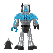 Imagine FISHER PRICE IMAGINEXT DC SUPER FRIENDS ROBOT BATMAN IN COSTUM GRI 30CM