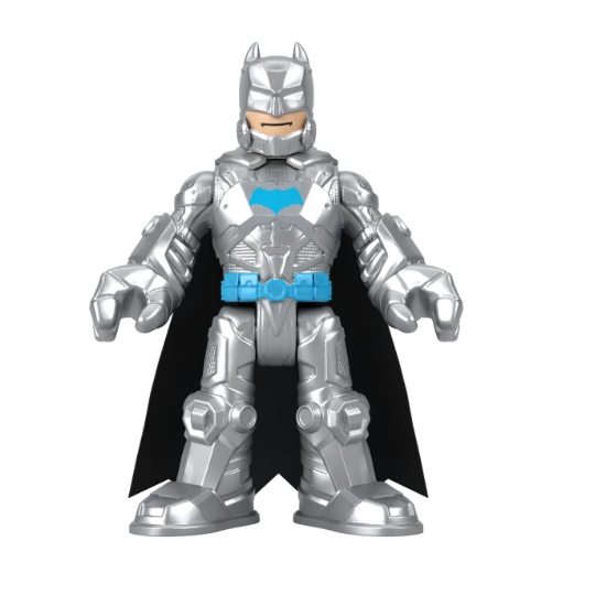 Imagine FISHER PRICE IMAGINEXT DC SUPER FRIENDS ROBOT BATMAN IN COSTUM GRI 30CM