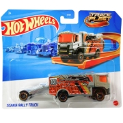 Imagine Hot Wheels camion Scania Rally