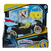 Imagine Fisher Price Imaginext DC Super Friends vehicul cu figurină Batman cu costum gri