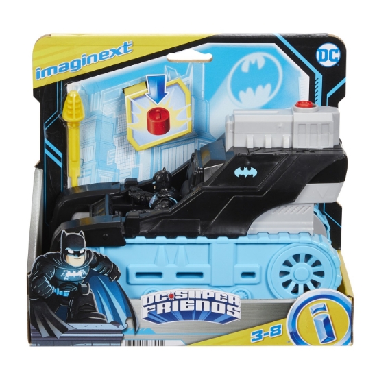 Imagine Fisher Price Imaginext DC Super Friends vehicul cu figurină Bat-Tech