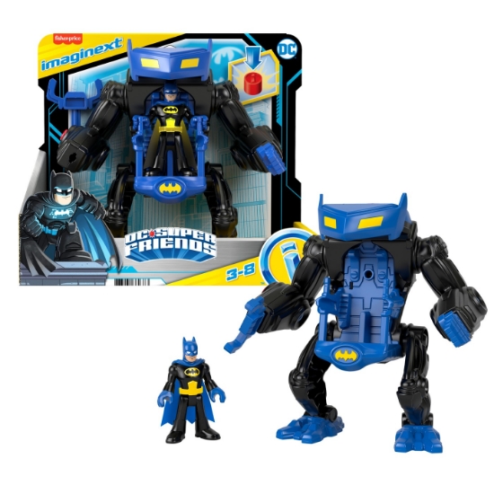 Imagine Fisher Price Imaginext DC Super Friends vehicul cu figurină Batman