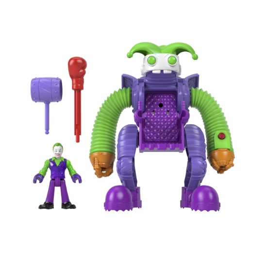 Imagine Fisher Price Imaginext DC Super Friends vehicul cu figurina Joker
