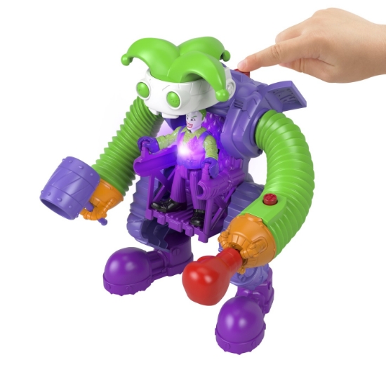 Imagine Fisher Price Imaginext DC Super Friends vehicul cu figurina Joker