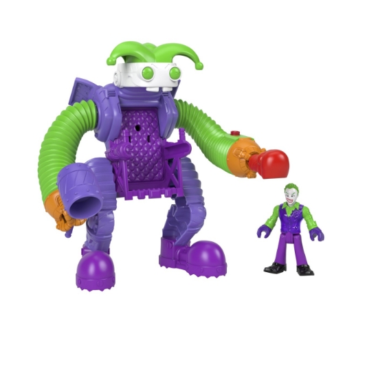 Imagine Fisher Price Imaginext DC Super Friends vehicul cu figurina Joker
