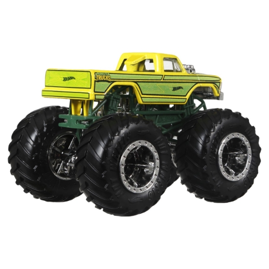 Imagine Hot Wheels Monster Truck și mașinuța metalică Midwest Madness