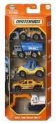 Imagine MATCHBOX SET 5 MASINUTE METALICE MBX CONSTRUCTION V SCARA 1:64