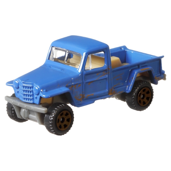 Imagine Matchbox set 5 mașinuțe metalice MBX No Road No Problem scara 1:64