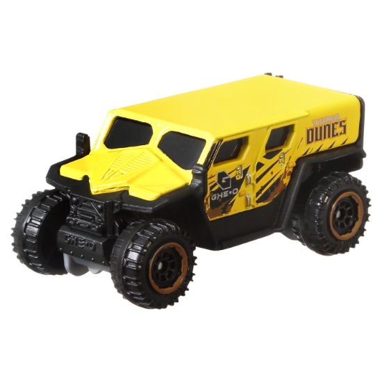 Imagine Matchbox set 5 mașinuțe metalice MBX No Road No Problem scara 1:64