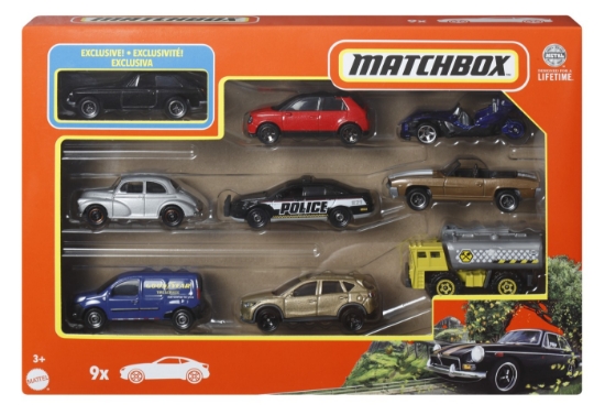 Imagine Matchbox set 9 mașinuțe MGB GT Coupe 1971