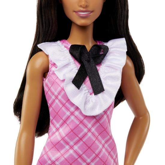 Imagine PAPUSA BARBIE FASHIONISTA BRUNETA CU BENTITA