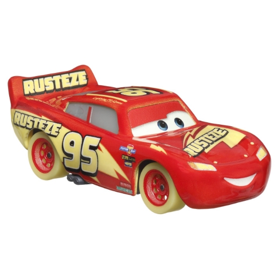 Imagine Cars Glow Racers mașinuță metalică Fulger McQueen 1:55