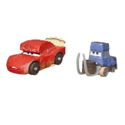 Imagine CARS3 SET 2 MASINUTE METALICE CAVE FULGER MCQUEEN SI PITSTOPOSAURUS
