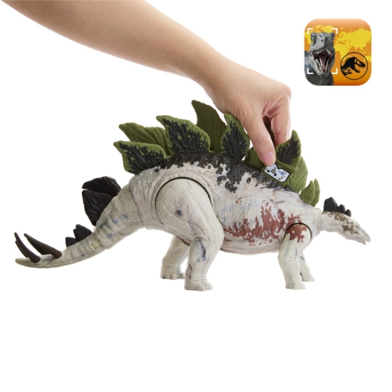 Imagine JURASSIC WORLD GIGANTIC TRACKERS DINOZAUR STEGOSAURUS