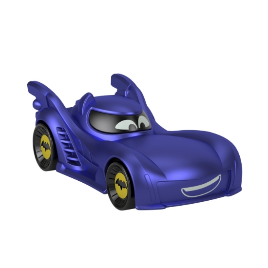 Imagine Fisher Price Batwheels mașinuța metalică Batmobile 1:55