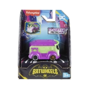 Imagine Fisher Price Batwheels mașinuța metalică Prank vanul lui Joker 1:55