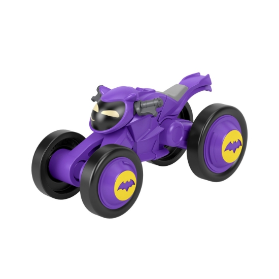Imagine Fisher Price Batwheels mașinuța metalică Bibi motocicleta lui Batgirl 1:55