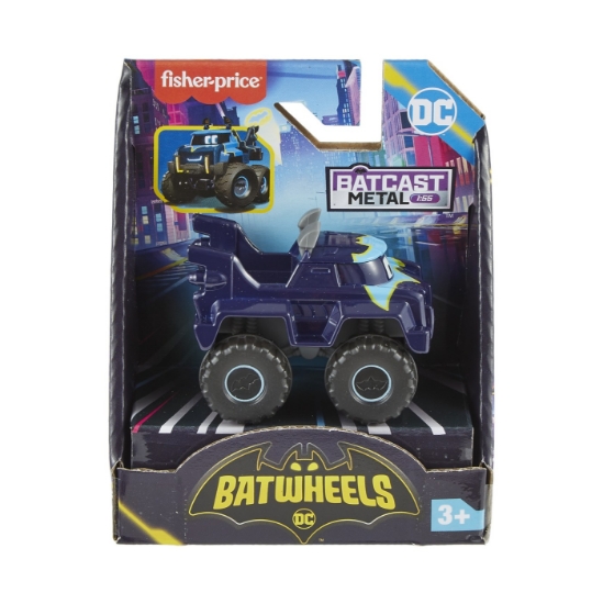Imagine FISHER PRICE BATWHEELS MASINUTA METALICA CAMIONUL BUFF 1:55