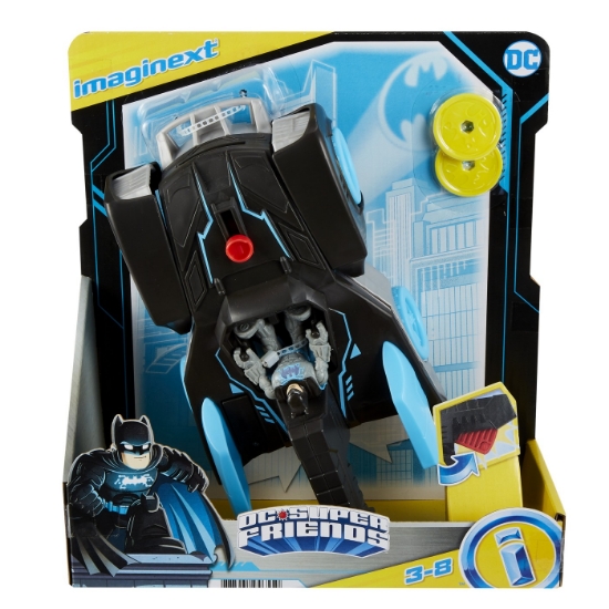 Imagine IMAGINEXT DC SUPER FRIENDS VEHICUL CU FIGURINA BAT-TECH BATMOBIL
