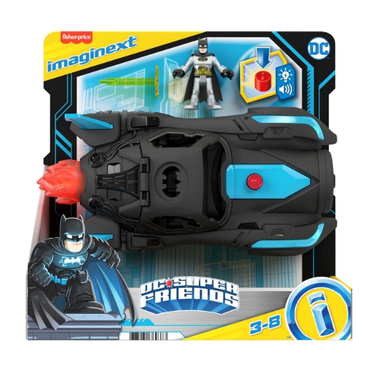 Imagine FISHER PRICE IMAGINEXT DC SUPER FRIENDS VEHICUL BATMOBIL DELUXE