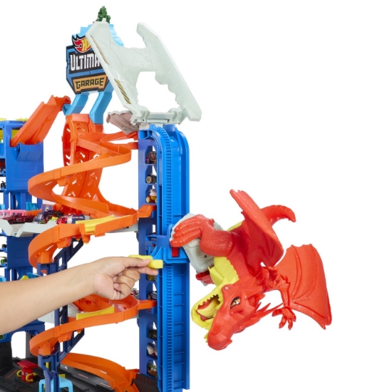 Imagine Hot Wheels City Super garajul