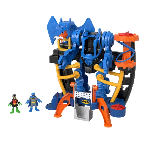 Imagine FISHER PRICE IMAGINEXT DC SUPER FRIENDS ROBOT BATMAN SI CENTRU DE COMANDA