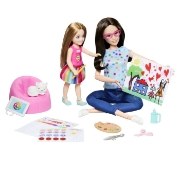 Imagine BARBIE PAPUSA BARBIE YOU CAN BE TERAPEUT IN ARTA