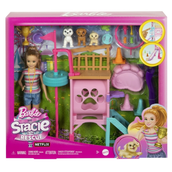 Imagine BARBIE SI STACIE PAPUSA STACIE DRESOARE DE CATEI