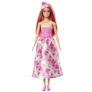 Imagine BARBIE PAPUSA BARBIE CU PARUL BLOND SI ROZ