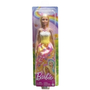 Imagine BARBIE PAPUSA BARBIE CU PARUL BLOND SI GALBEN